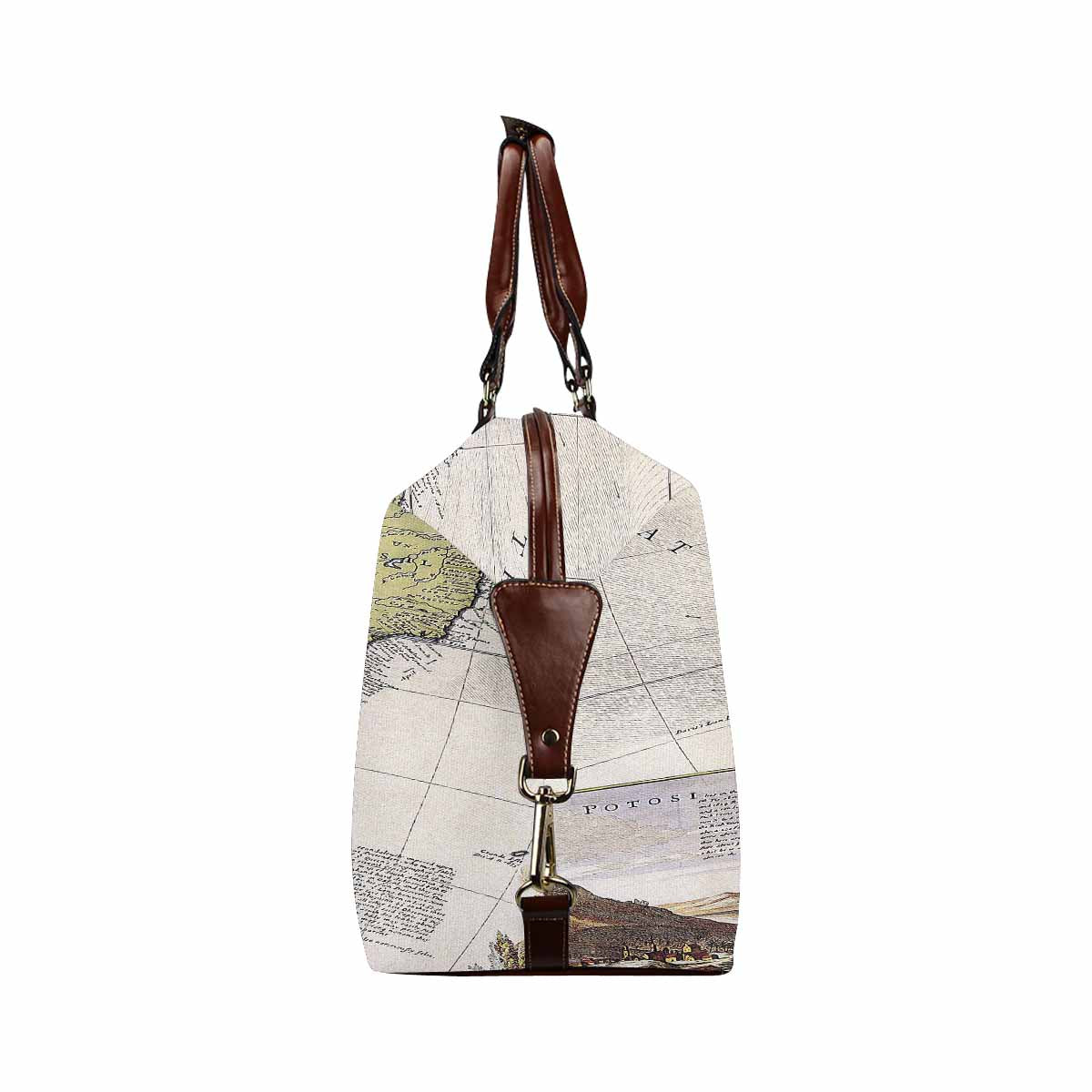 Antique Map design travel bag, Model 1695343, Design 40