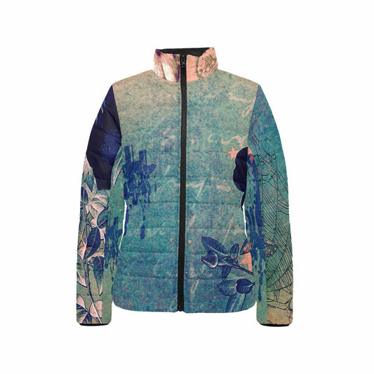 Antique general print quilted jacket, design 15