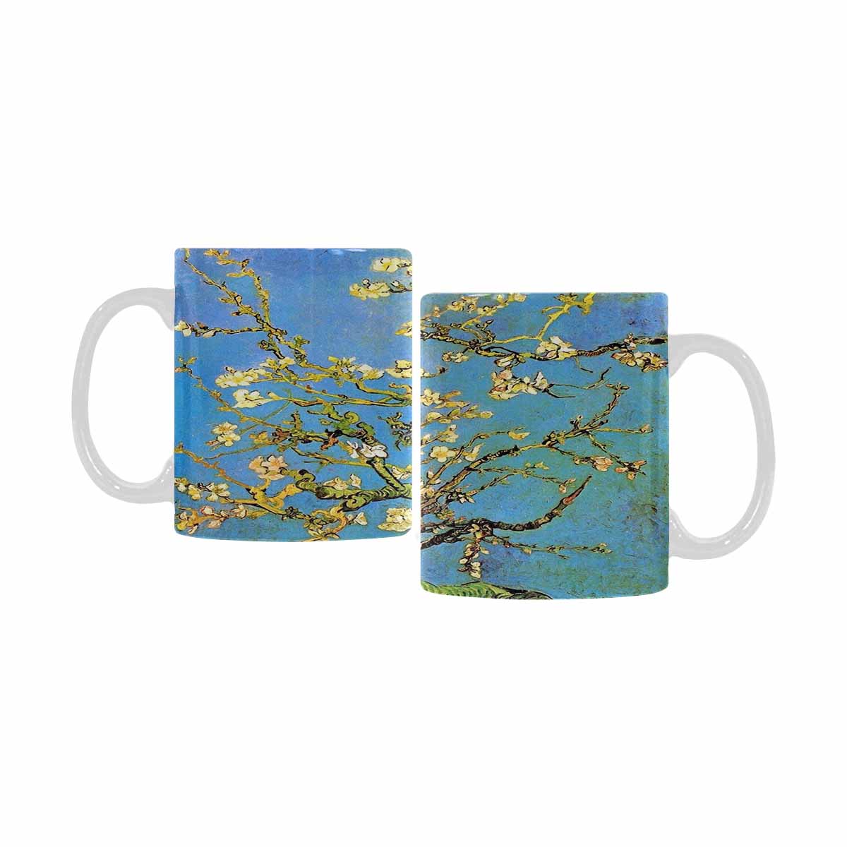 Vintage floral coffee mug or tea cup, Design 20