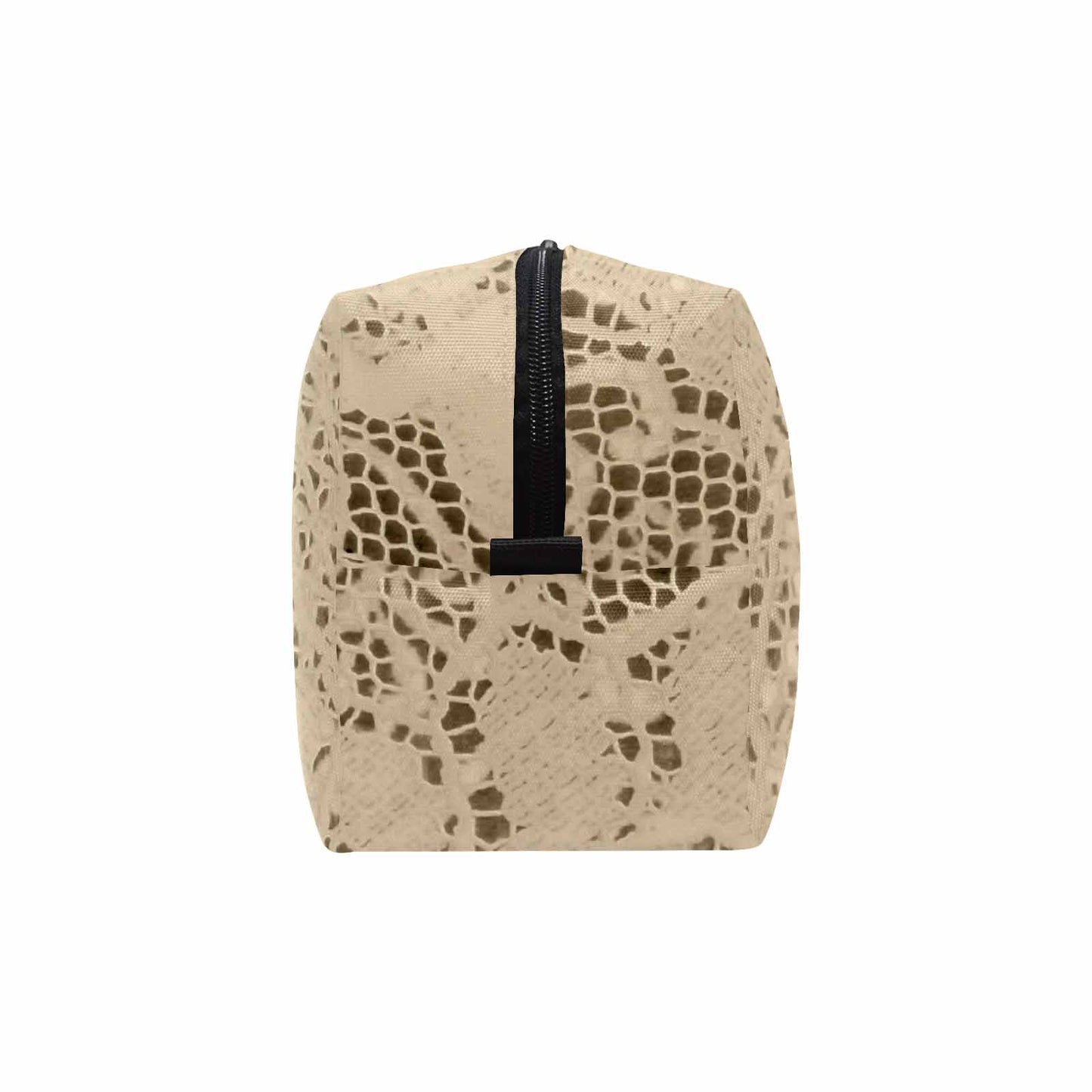 Victorian lace print toiletry comestic bag, design 26