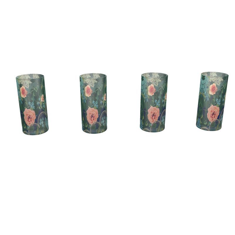 Round shot glass 4 set