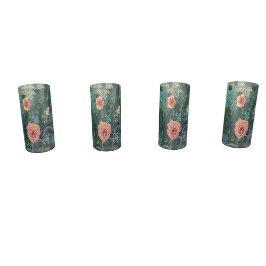 Round shot glass 4 set