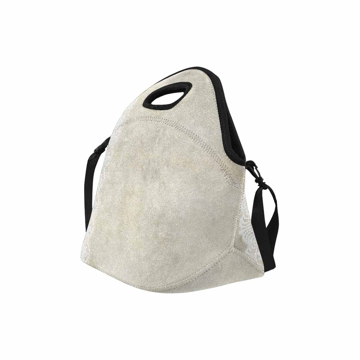 Victorian lace print insulated lunch bag, design 27