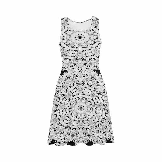 Victorian printed lace summer dress, Design 50