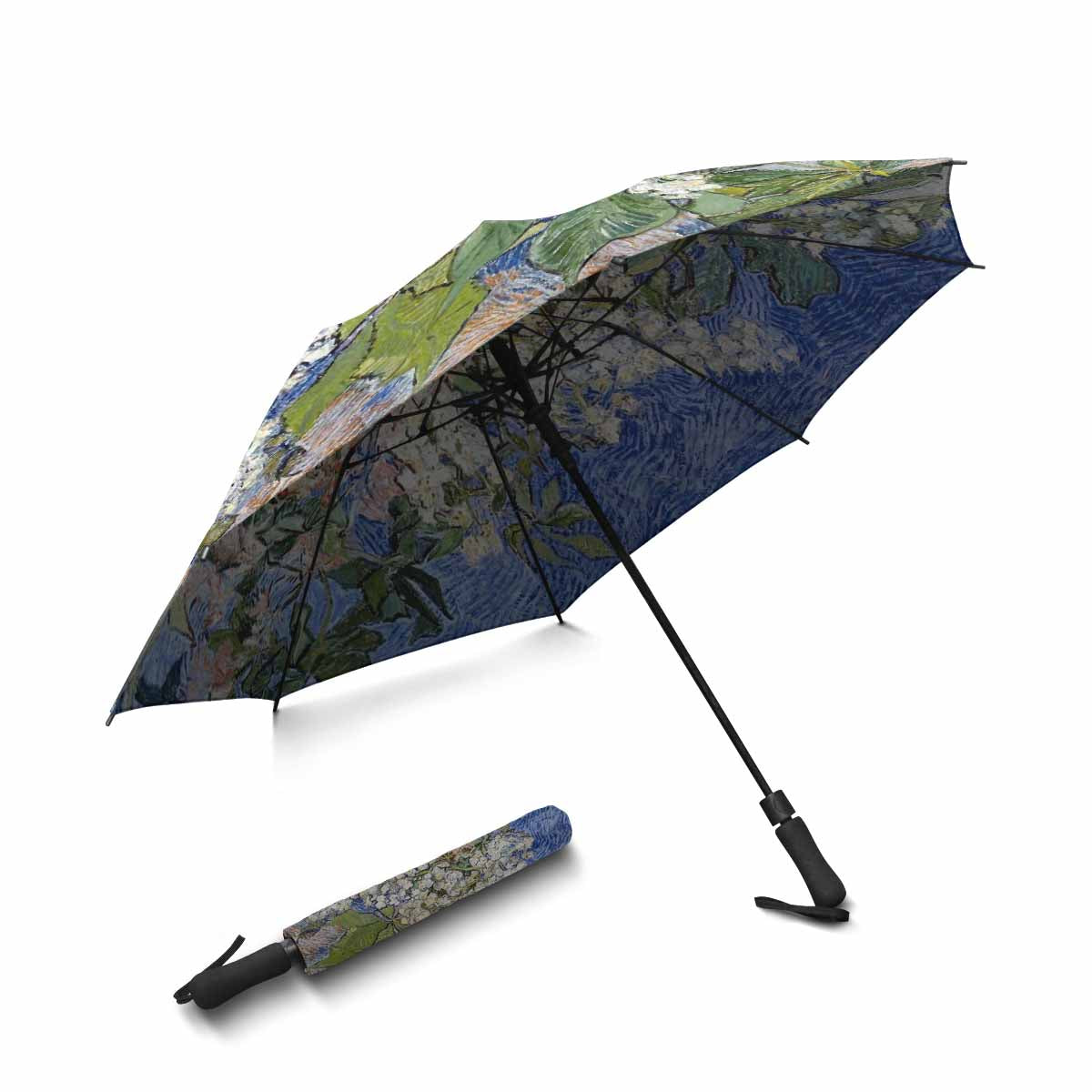 Victorian floral UMBRELLA, Mod U05, Design 04