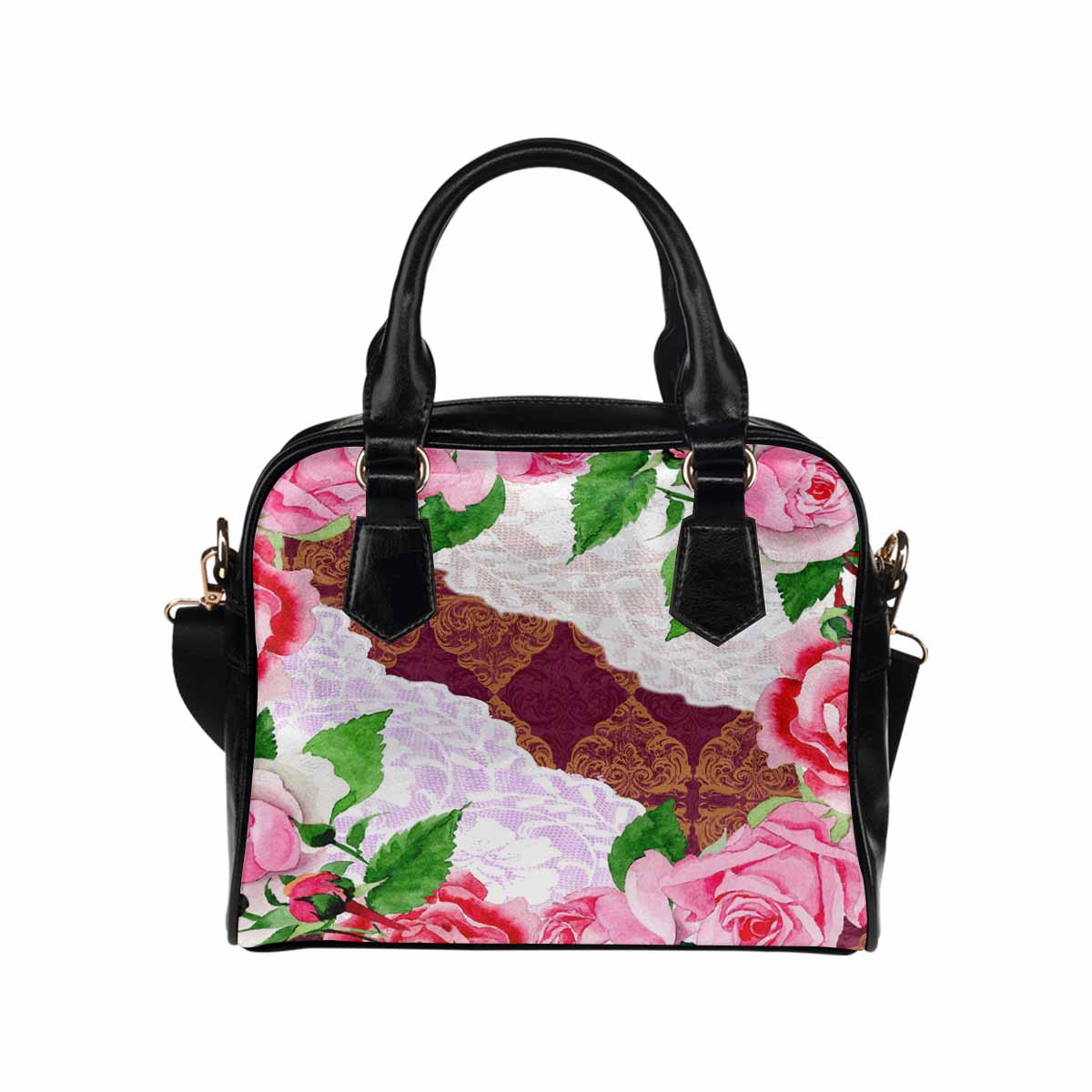 Victorian lace print, cute handbag, Mod 19163453, design 19