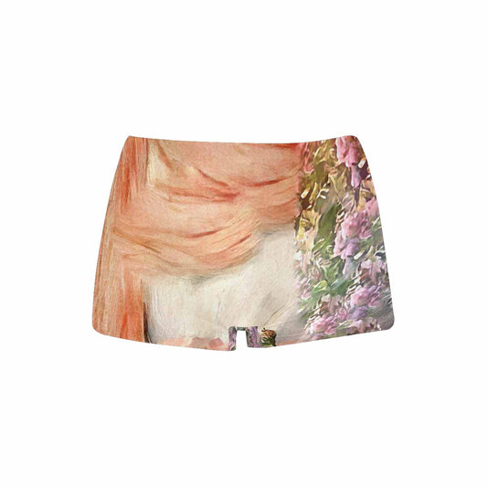 Floral 2, boyshorts, daisy dukes, pum pum shorts, panties, design 64
