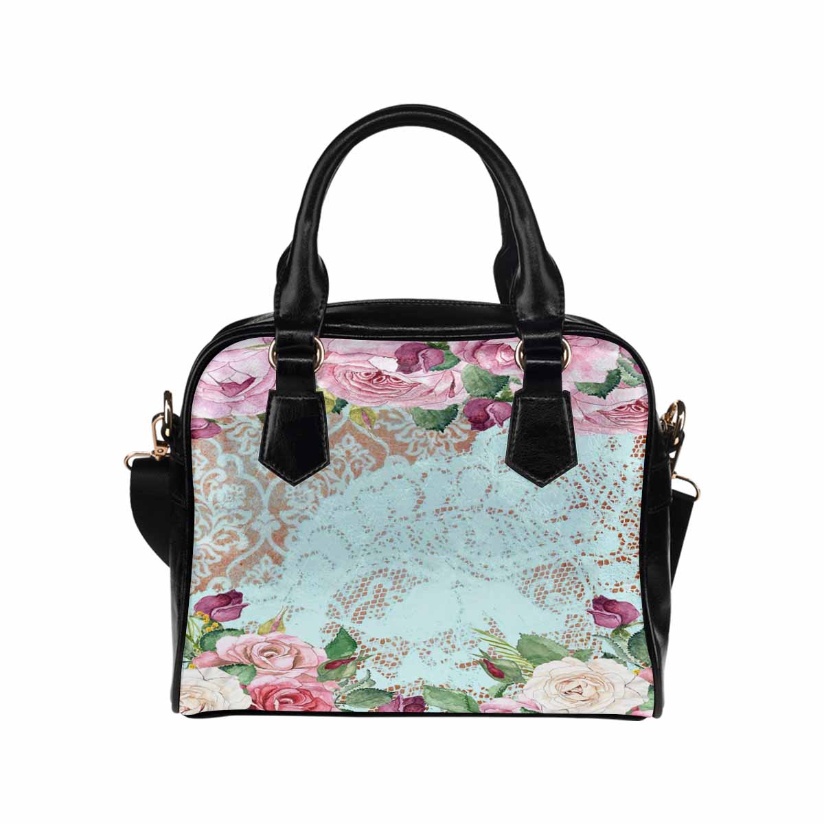Victorian lace print, cute handbag, Mod 19163453, design 24