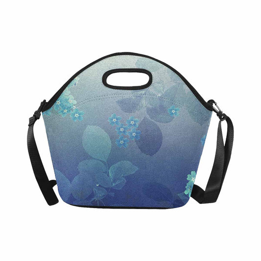 Antique general print, insulated lunch bag, design 40