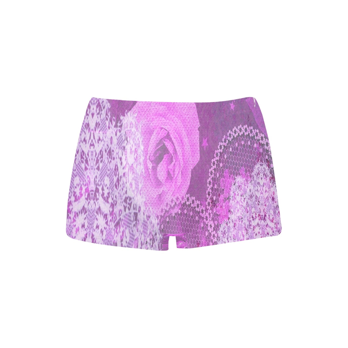 Printed Lace Boyshorts, daisy dukes, pum pum shorts, shortie shorts , design 03