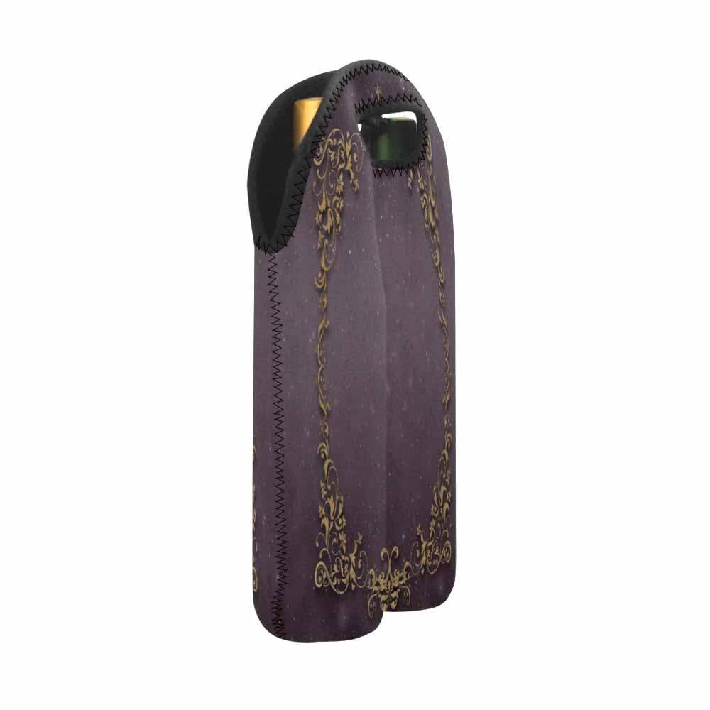 2 Bottle General Victorian wine bag, Design 43