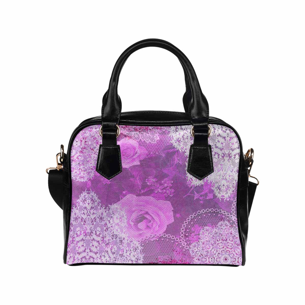 Victorian lace print, cute handbag, Mod 19163453, design 03