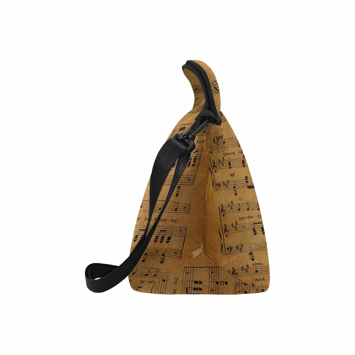 Antique general print, insulated lunch bag, design 60