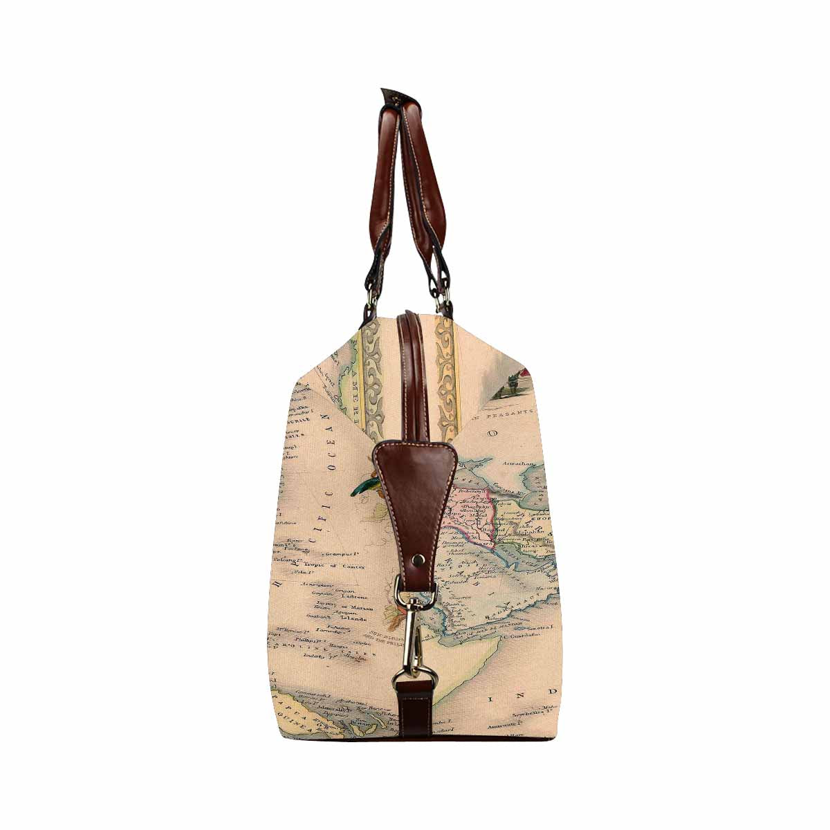 Antique Map design travel bag, Model 1695343, Design 37