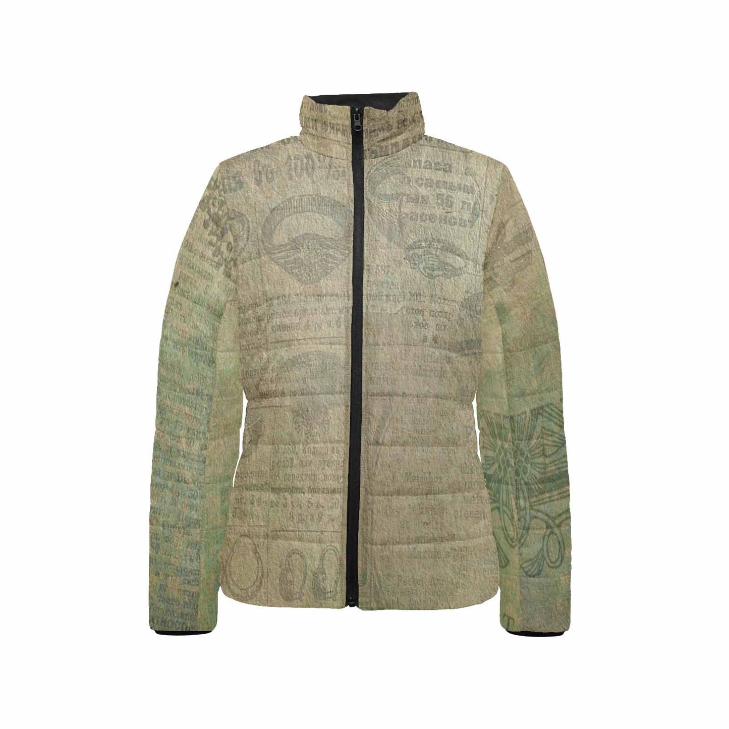 Antique general print quilted jacket, design 32