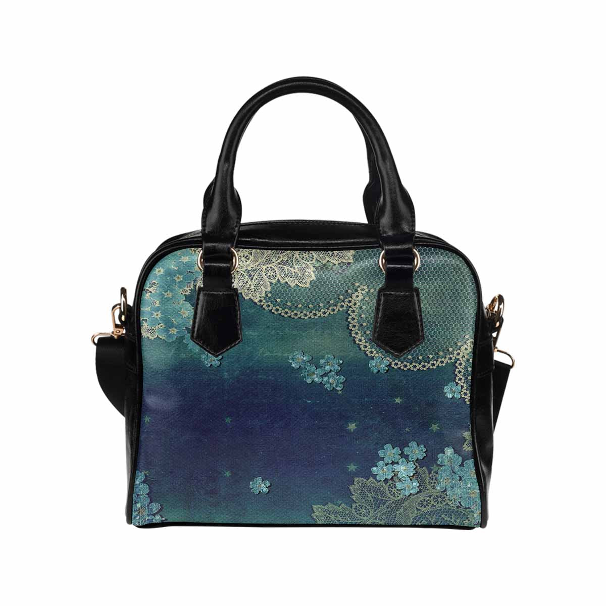 Victorian lace print, cute handbag, Mod 19163453, design 04