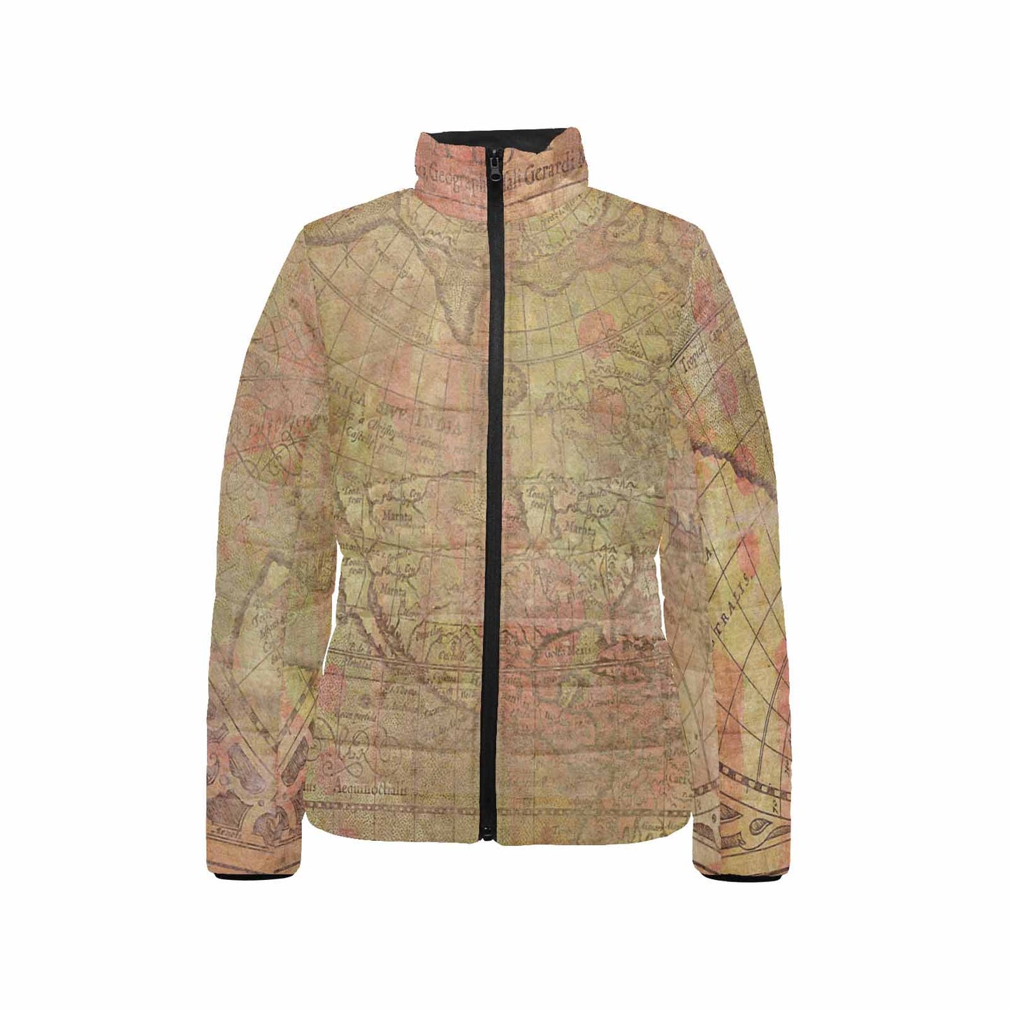 Antique general print quilted jacket, design 62