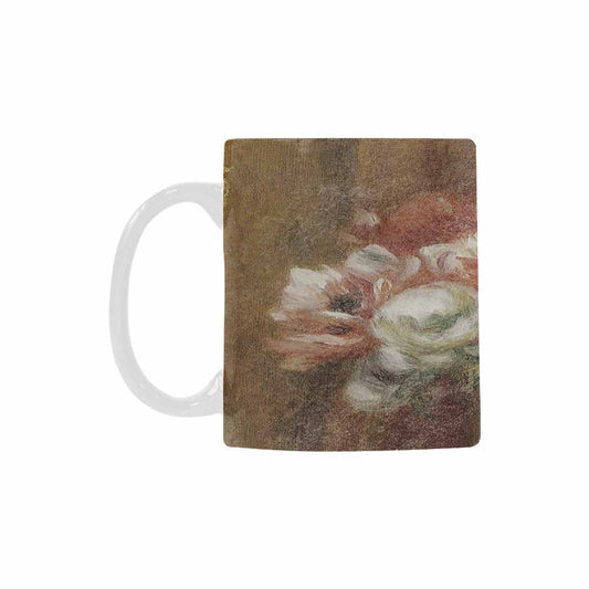 Vintage floral coffee mug or tea cup, Design 15