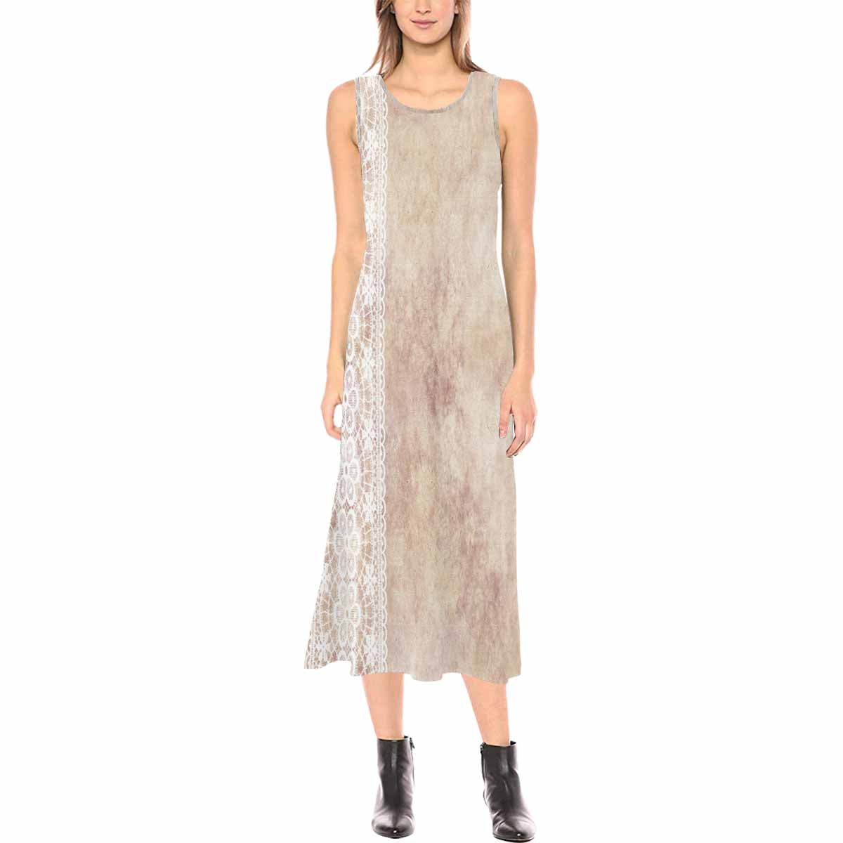 Victorian lace chic long dress, Design 35