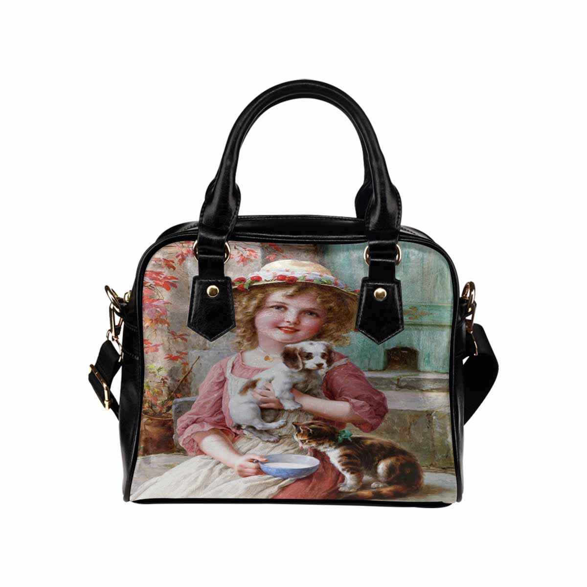 Victorian Girl design handbag, Mod 19163453, New Friends