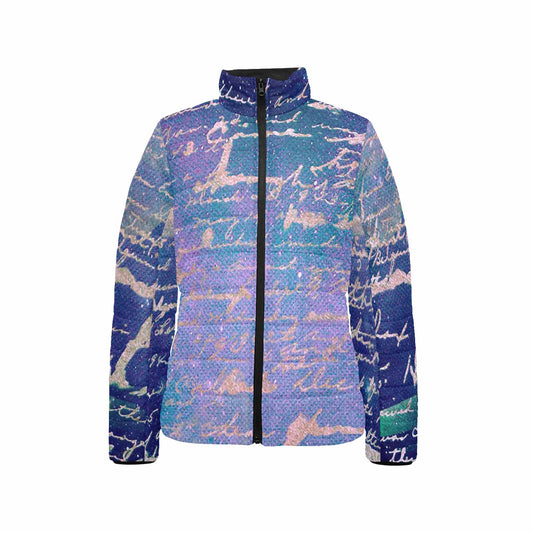 Antique general print quilted jacket, design 52