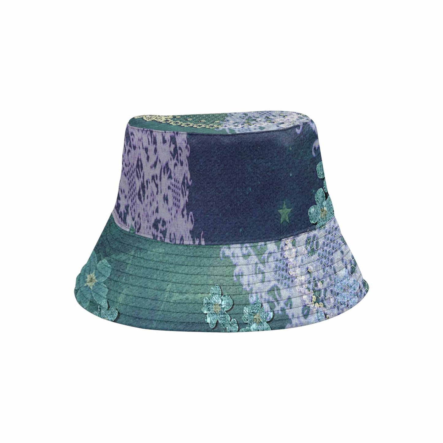 Victorian lace Bucket Hat, outdoors hat, design 05
