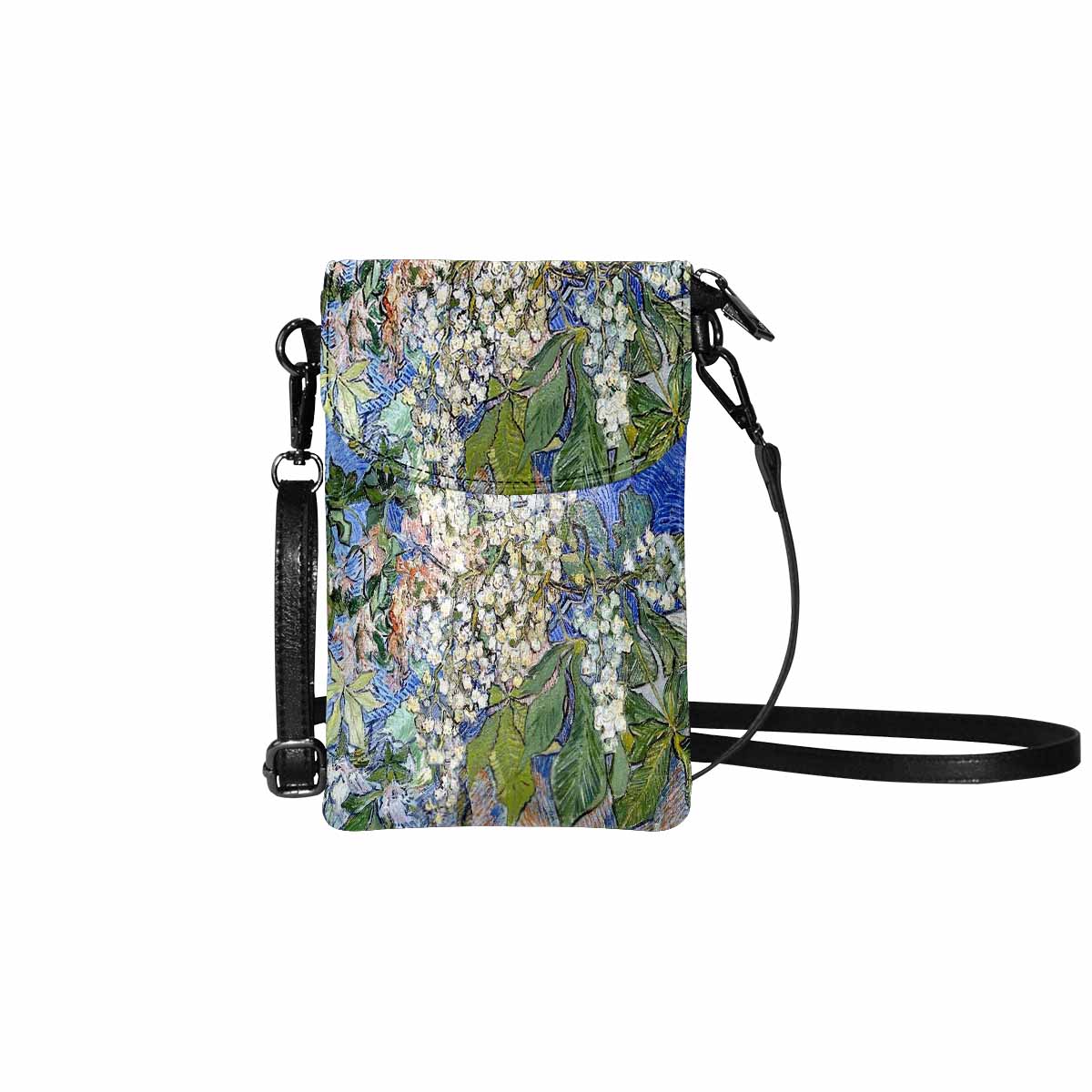 Vintage Floral cell phone purse, mobile purse, Design 04