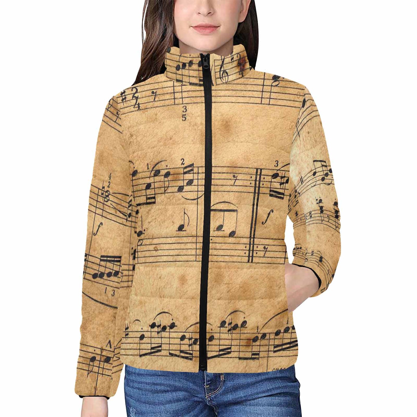 Antique general print quilted jacket, design 34