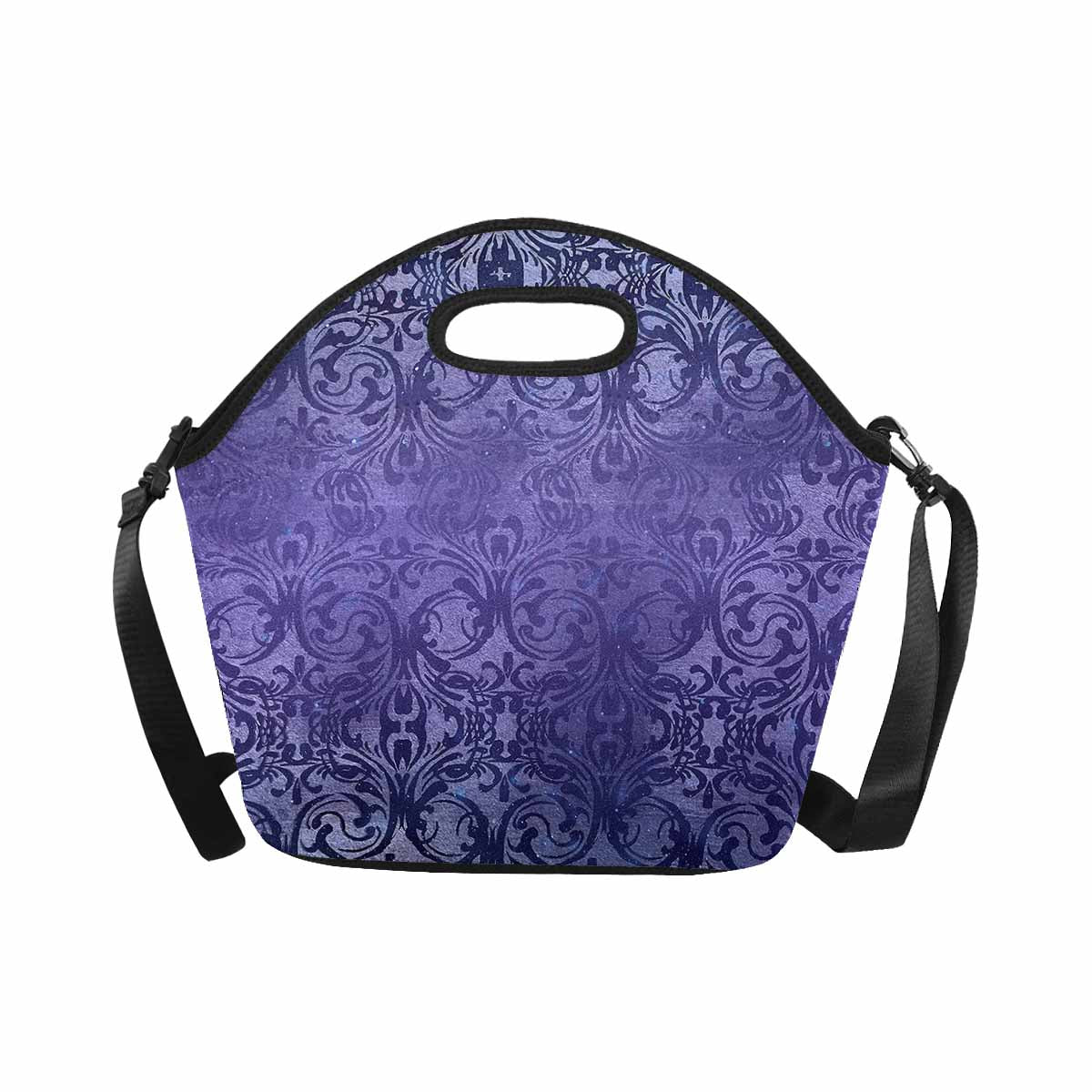 Antique general print, insulated lunch bag, design 50