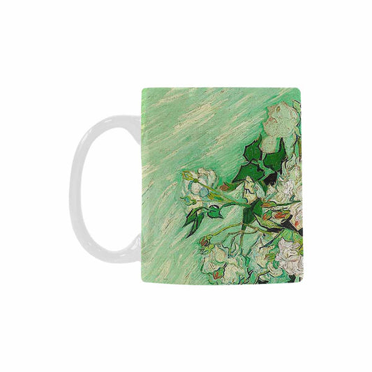 Vintage floral coffee mug or tea cup, Design 45