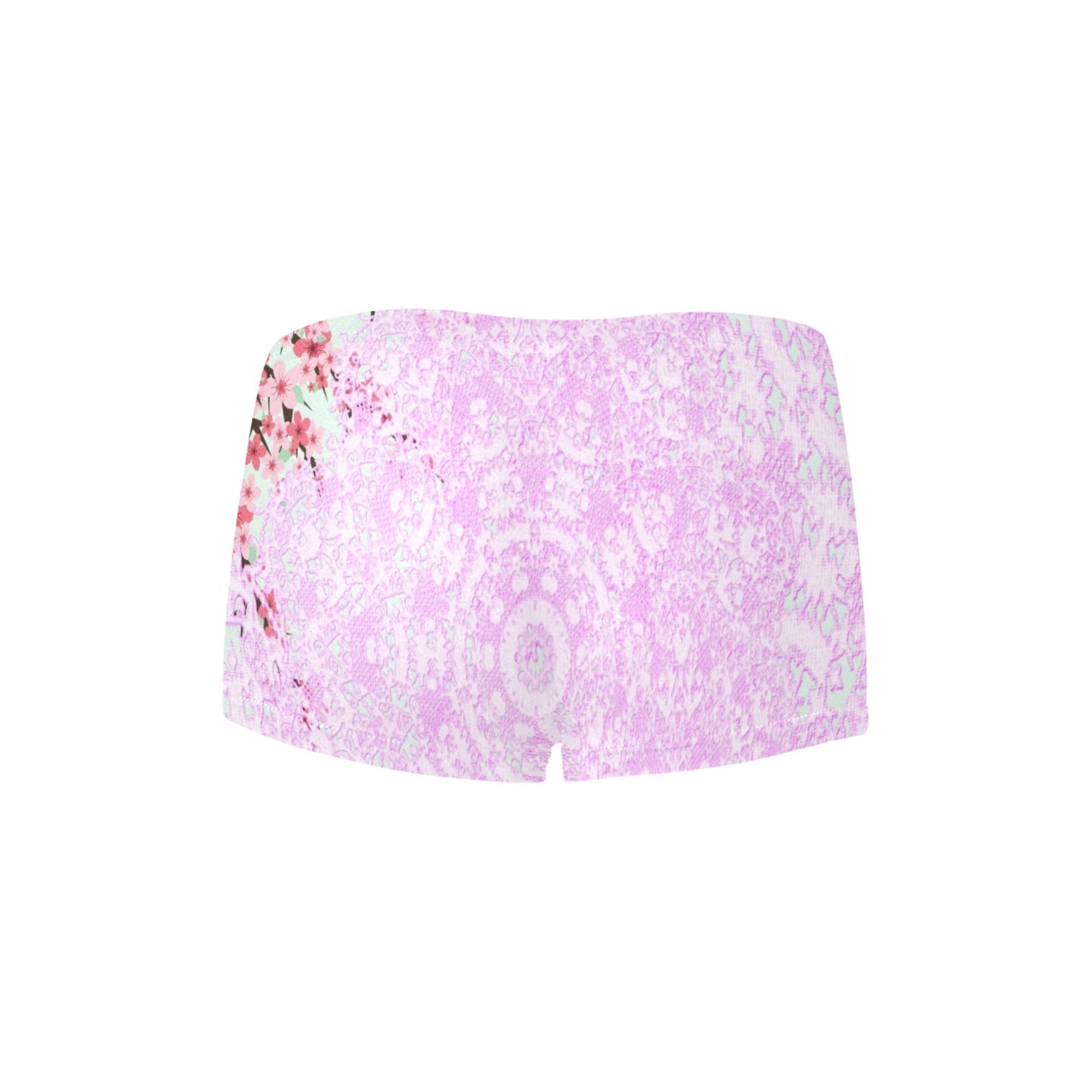 Printed Lace Boyshorts, daisy dukes, pum pum shorts, shortie shorts , design 09