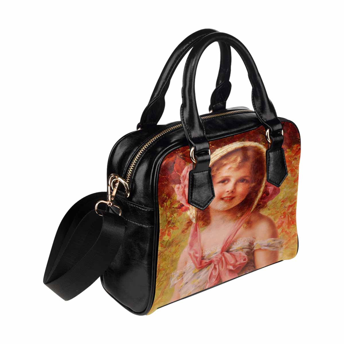 Victorian Girl design handbag, Mod 19163453, THE CHERRY BONNET
