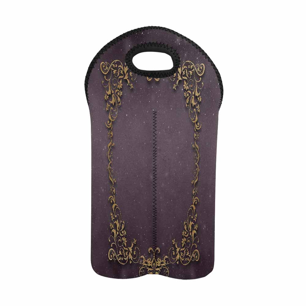 2 Bottle General Victorian wine bag, Design 43