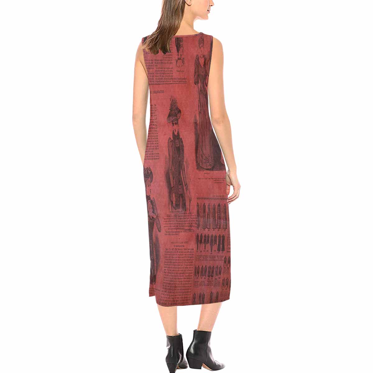Antique General long chic dress, MODEL 09538, design 37
