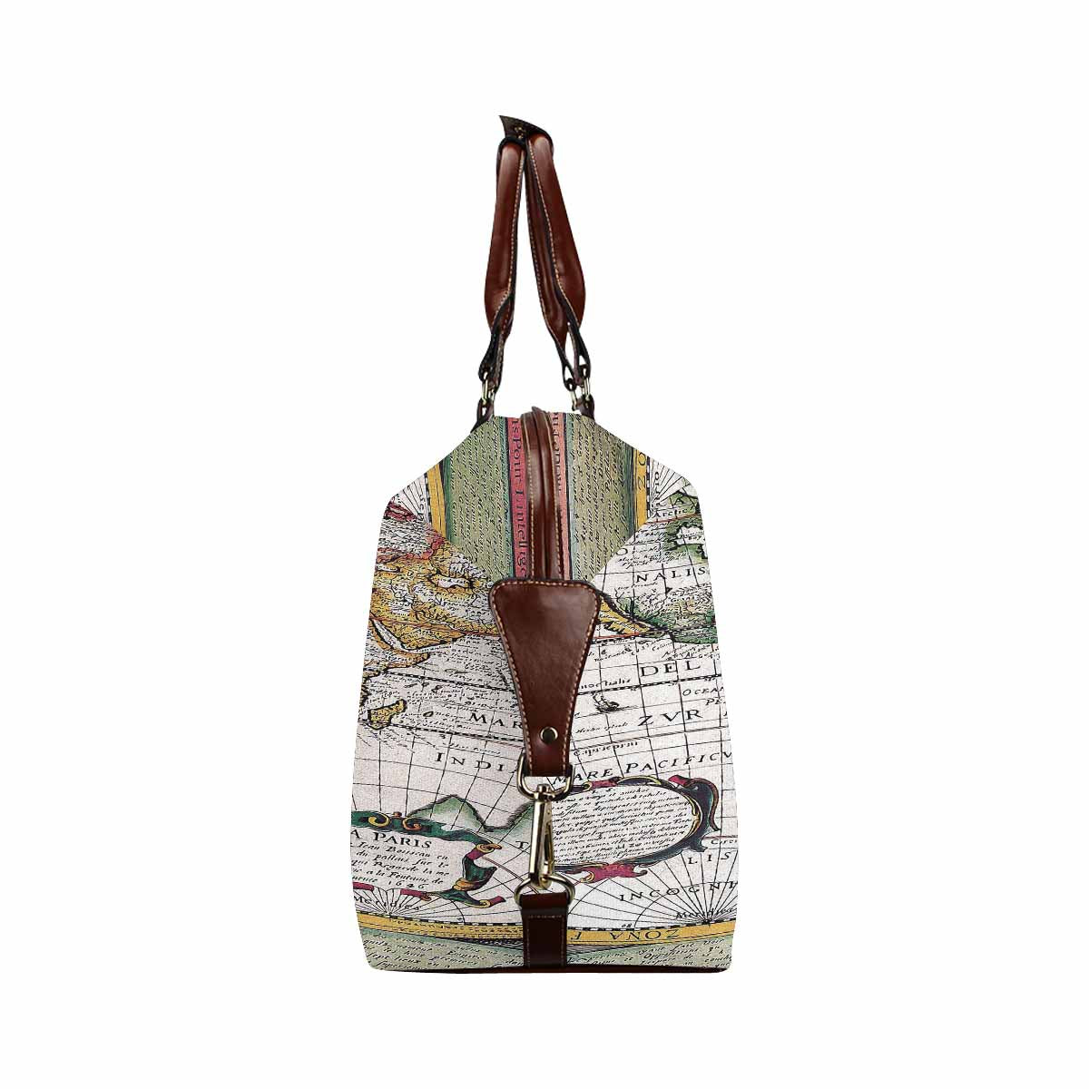 Antique Map design travel bag, Model 1695343, Design 31