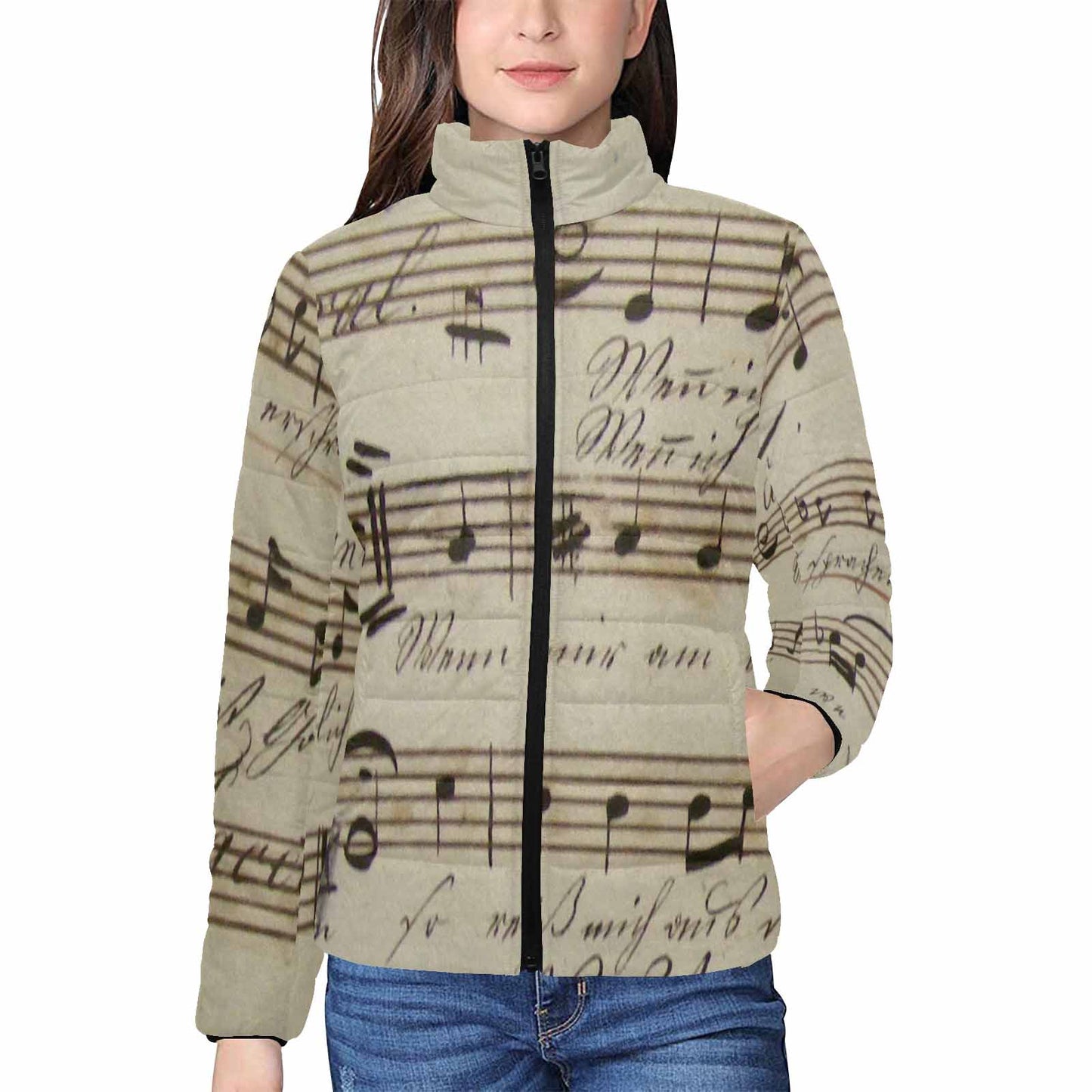 Antique general print quilted jacket, design 20