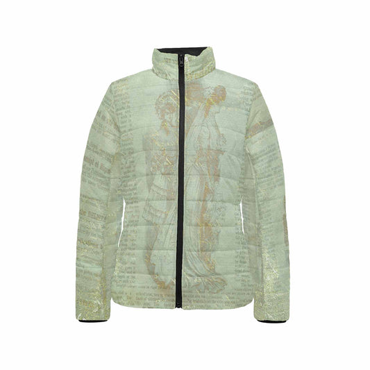 Antique general print quilted jacket, design 38