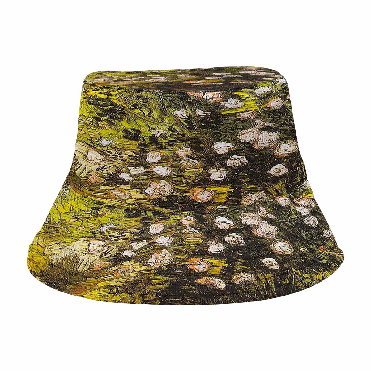 Vintage floral unisex bucket boonie Hat, outdoors hat, Design 05