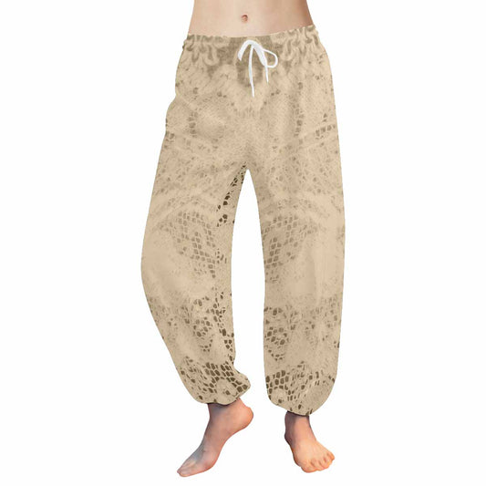 Victorian lace print Haram pants, loose comfy pants design 26