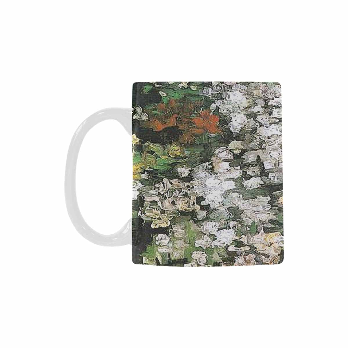Vintage floral coffee mug or tea cup, Design 07