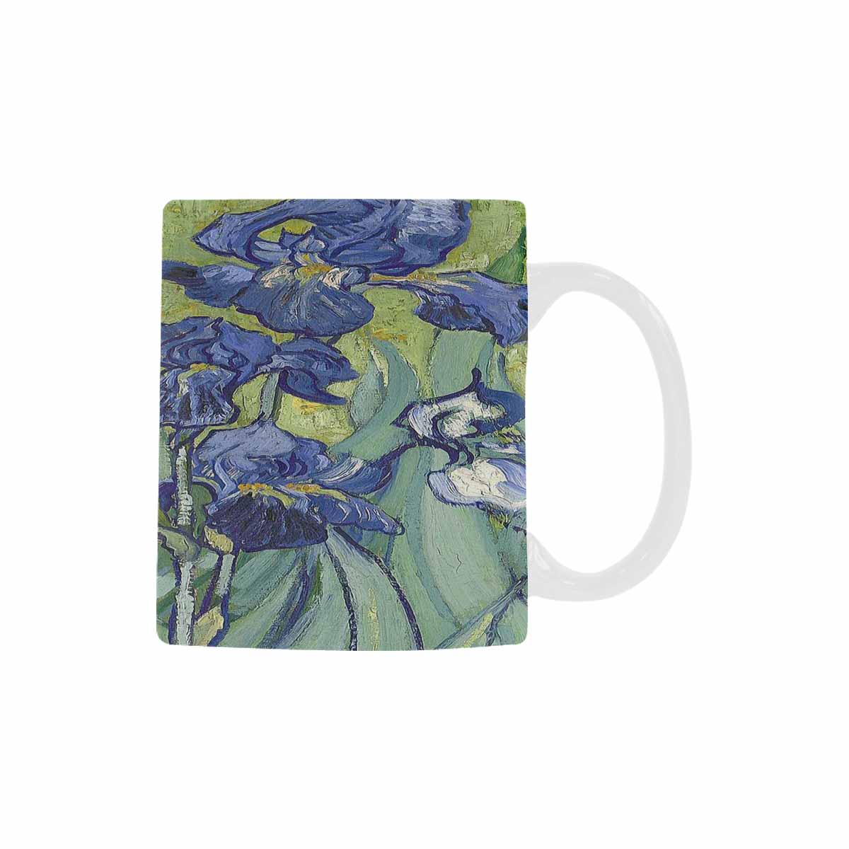 Vintage floral coffee mug or tea cup, Design 40