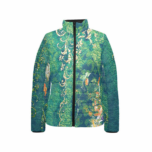 Antique general print quilted jacket, design 13