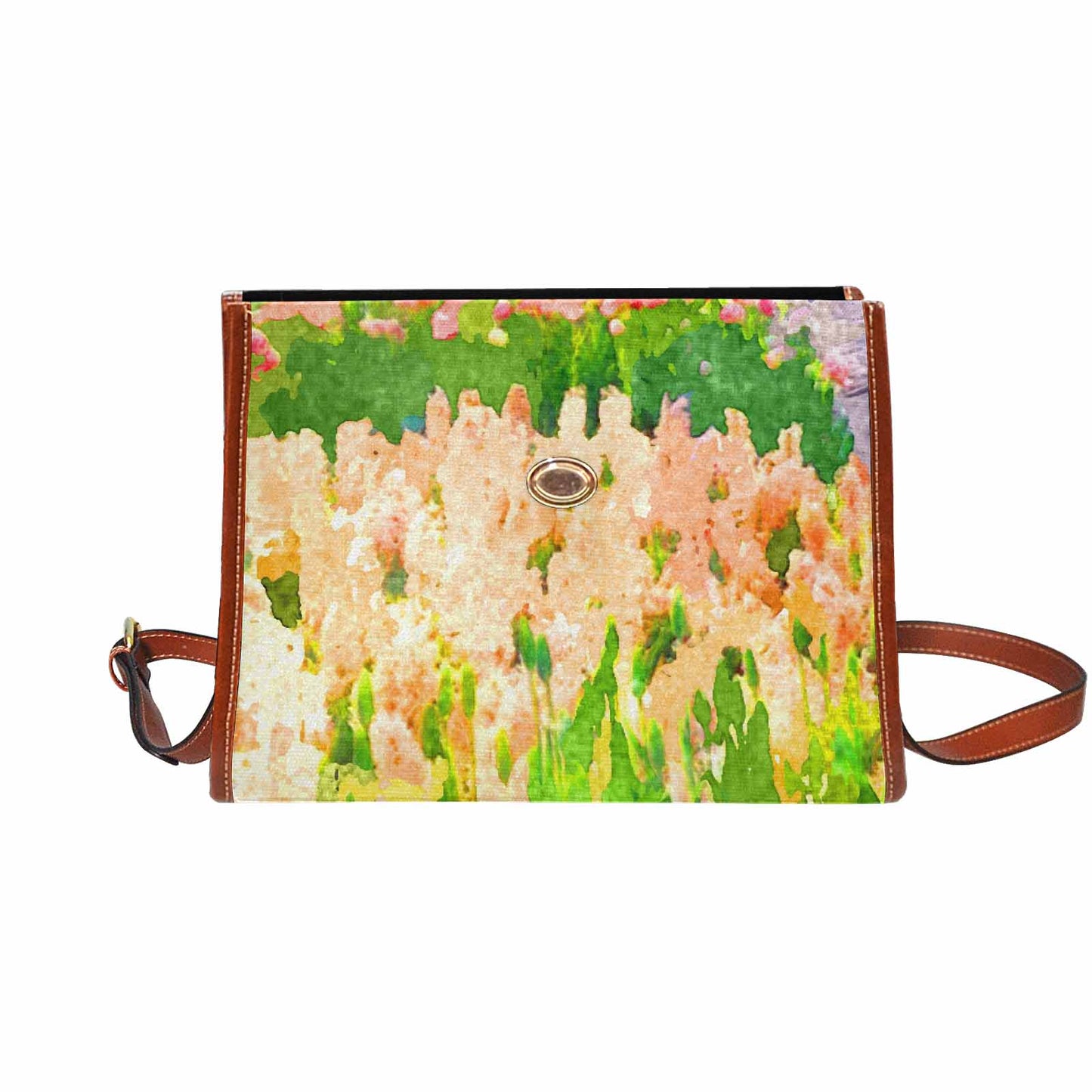 Water Color Floral Handbag Model 1695341 Design 180