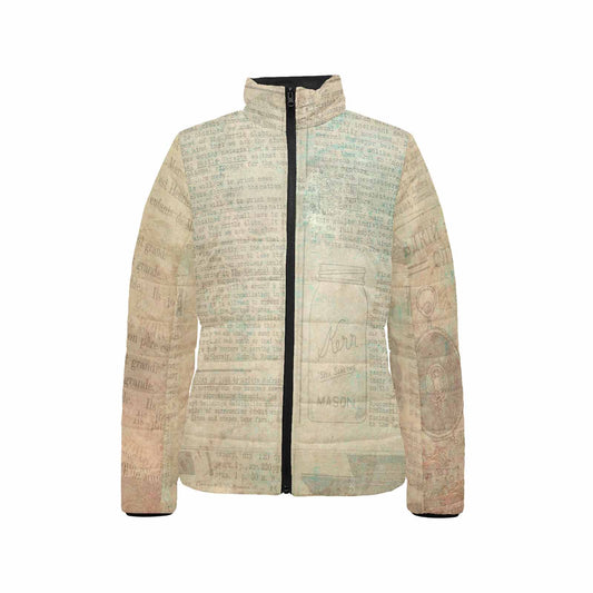 Antique general print quilted jacket, design 24