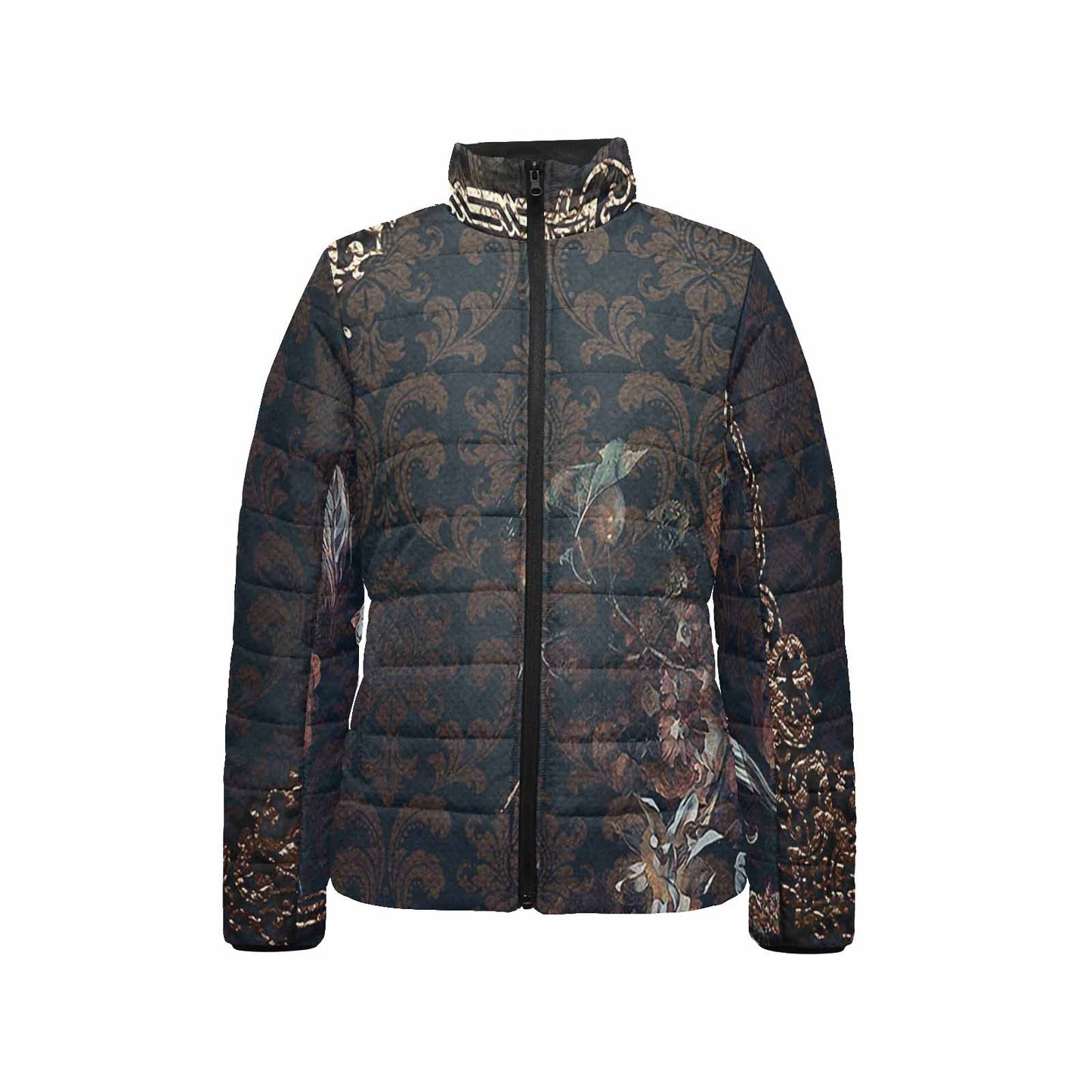 Antique general print quilted jacket, design 08