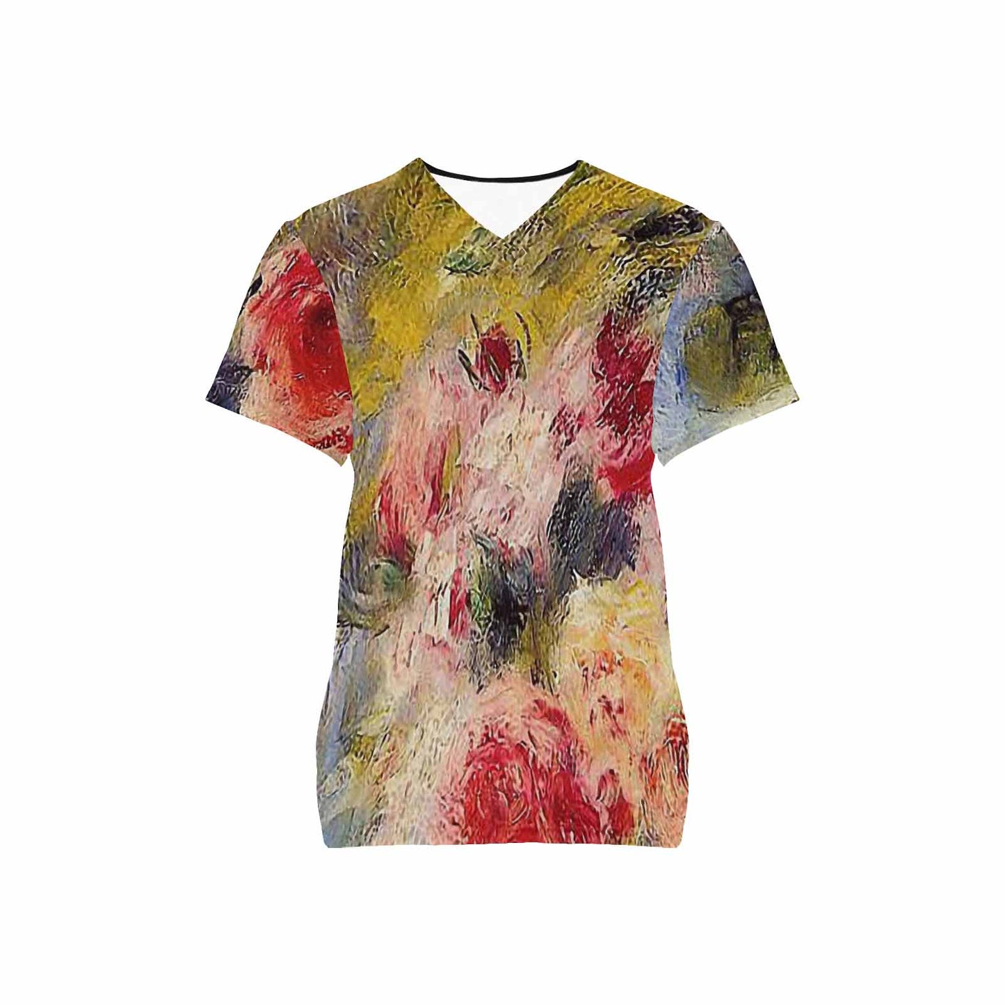 Vintage Floral professional scrubs, nurses scrub, unisex, Design 26