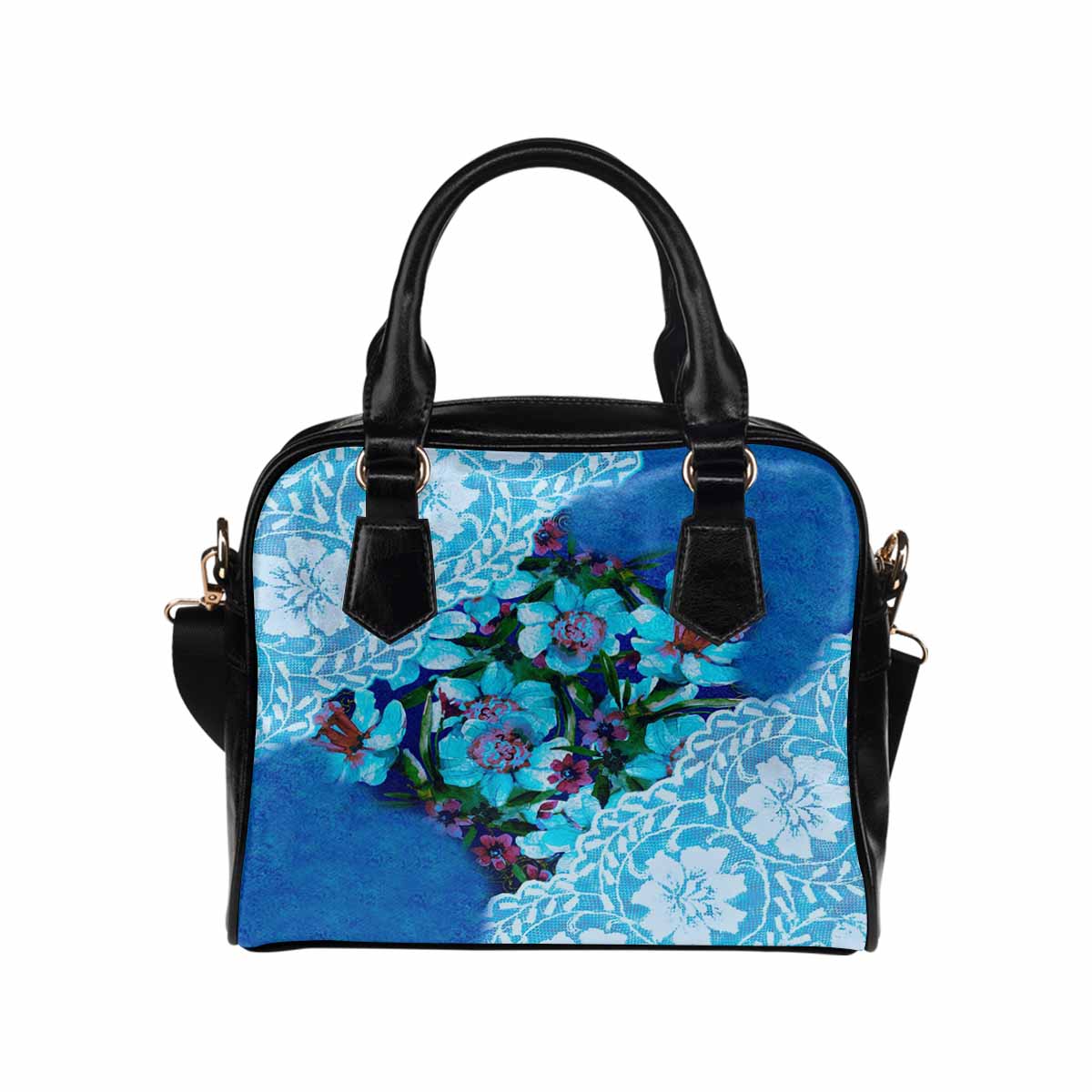 Victorian lace print, cute handbag, Mod 19163453, design 49