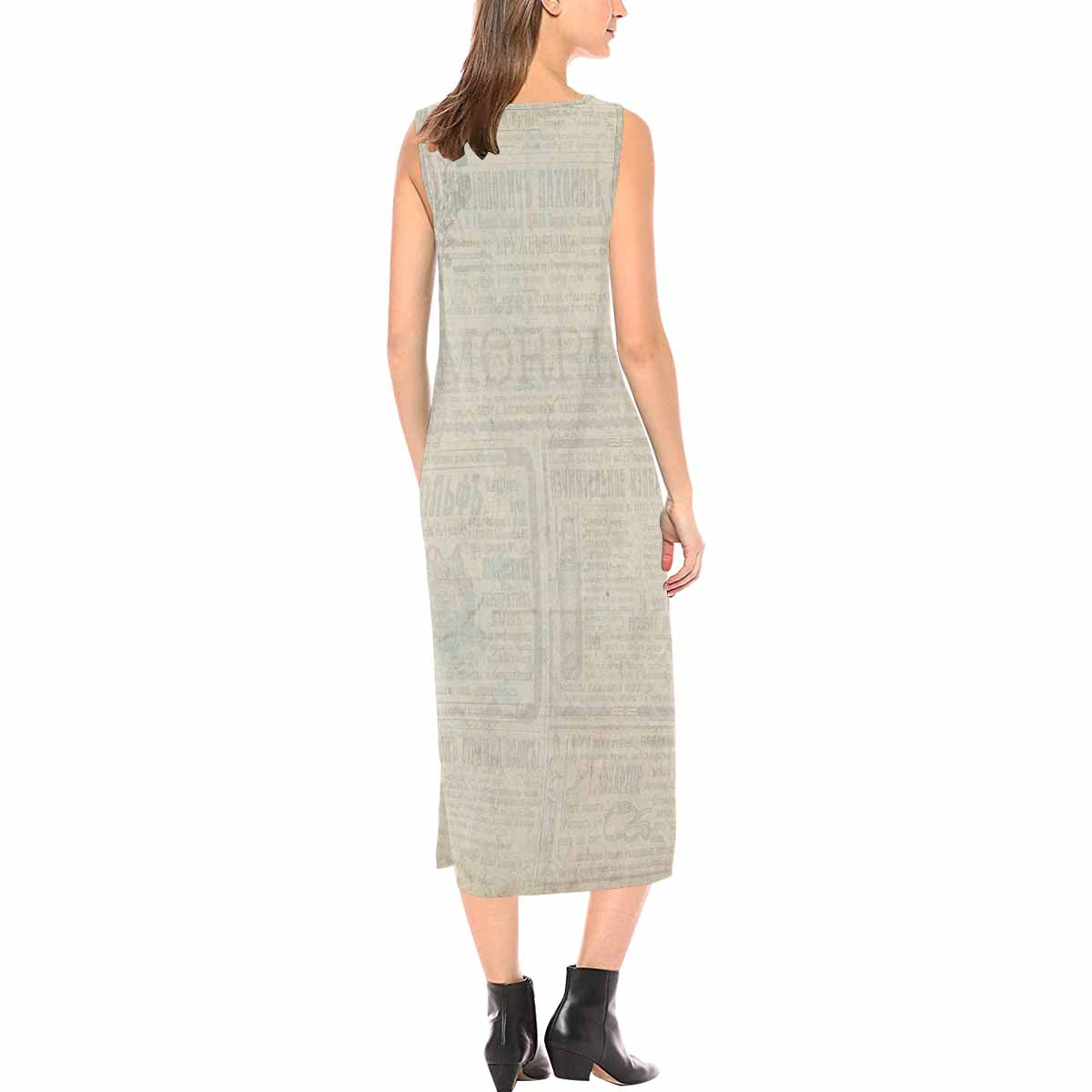 Antique General long chic dress, MODEL 09538, design 30