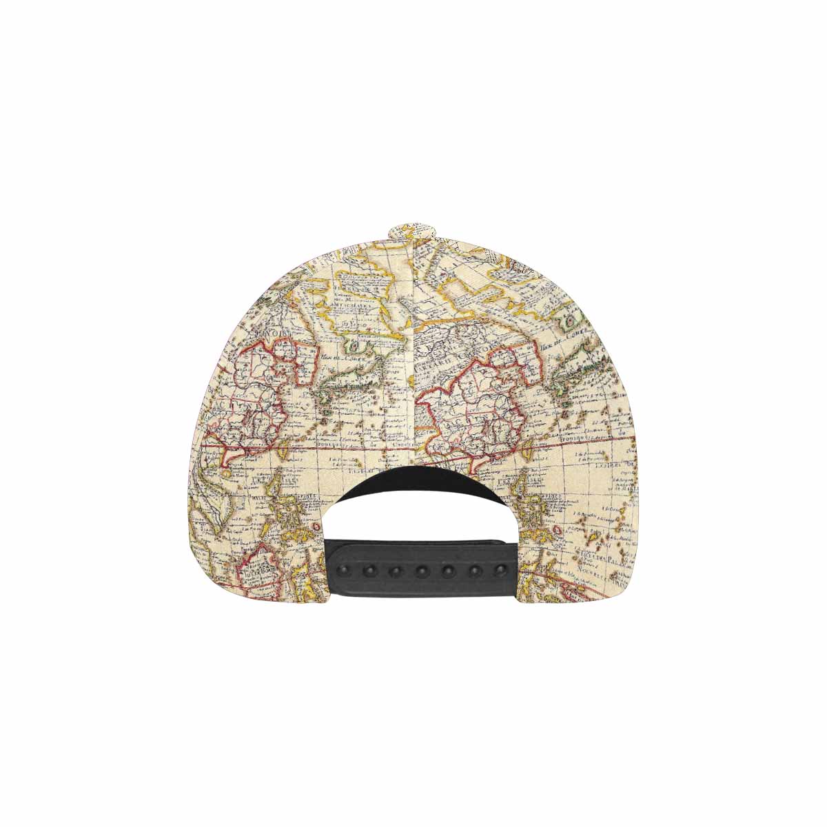 Antique Map design dad cap, trucker hat, Design 10