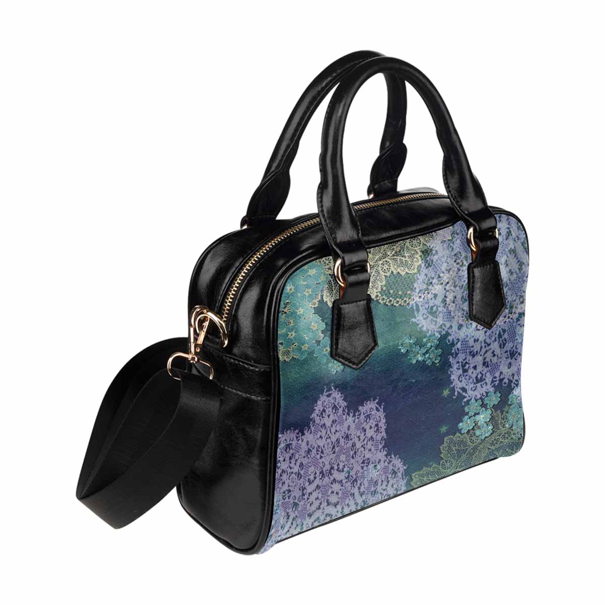 Victorian lace print, cute handbag, Mod 19163453, design 05